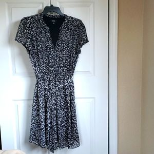 Black and white dress